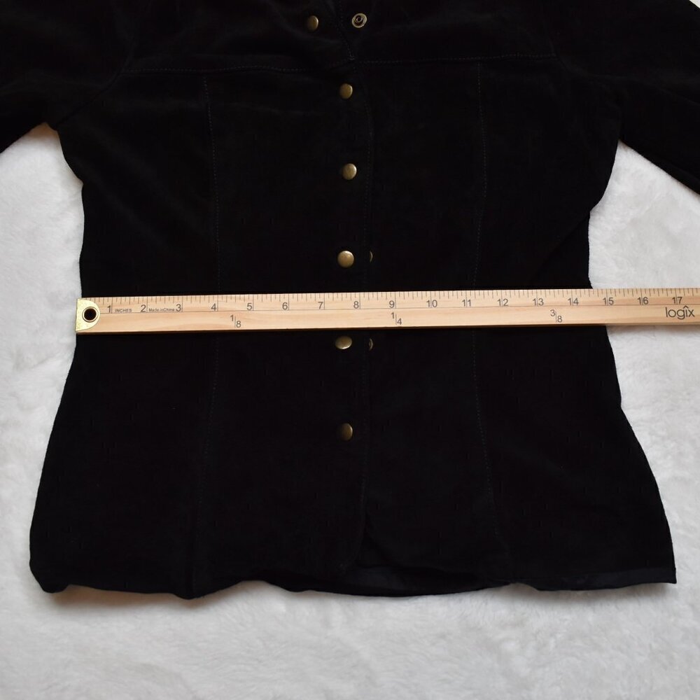 BCBG MaxAzria Suede Jacket Sz S Western Cowgirl Boho Rodeo Neutral - Picture 13 of 16